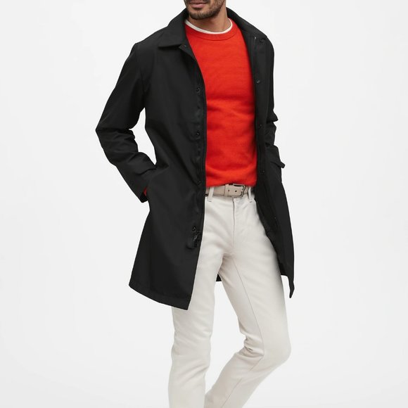 Banana Republic Other - Banana Republic H2O-Resistant 3-Layer Mac Jacket S